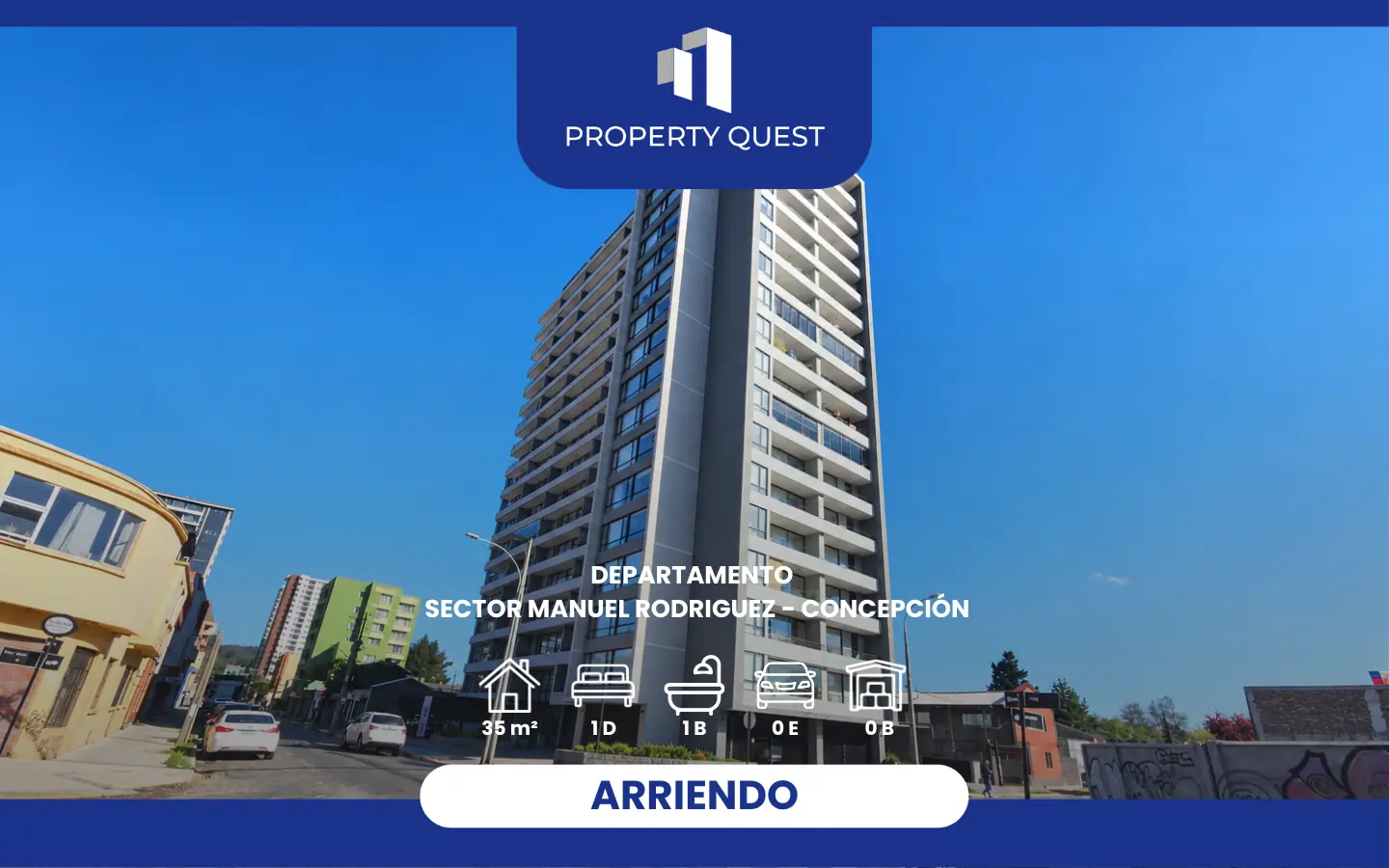 ARRIENDO DEPTO 1D+1B SECTOR MANUEL RODRIGUEZ